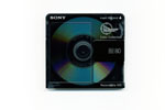 SONY mdw-80 colour, черный диск
