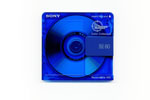 SONY mdw-80 colour, синий диск
