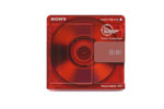 SONY mdw-80 colour, красный диск