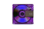 SONY mdw-80 colour, фиолетовый диск