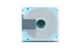 TDK md-lu80blue диск, вид сзади