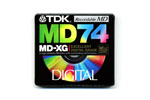 TDK md-xg74 в упаковке, вид спереди